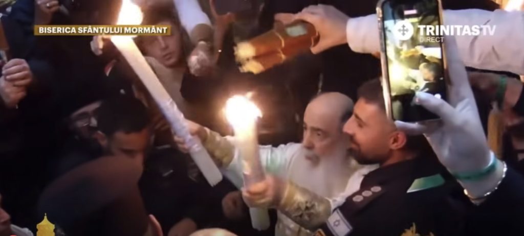 Sfânta Lumină de la Ierusalim, în România: Unde va fi distribuită