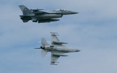 Drone rusești, pe cerul României? F-16 în alertă, apărarea antiaeriană pregătită