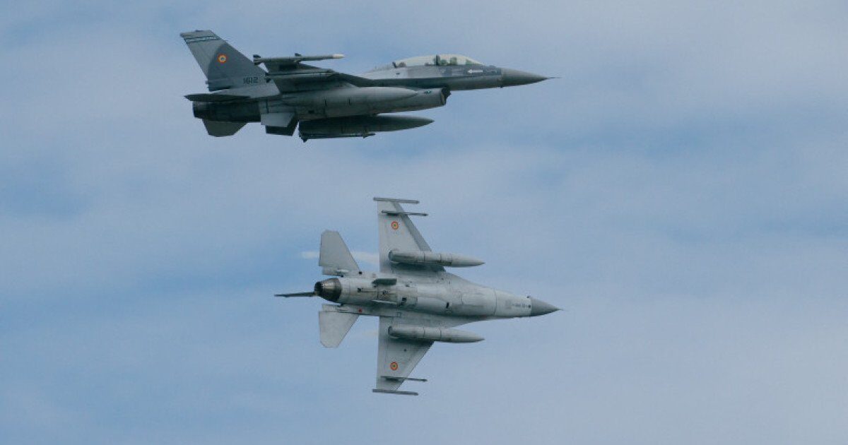 Drone rusești, pe cerul României? F-16 în alertă, apărarea antiaeriană pregătită
