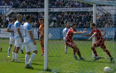 Corvinul Hunedoara a suferit prima înfrângere a sezonului, fiind învins pe teren propriu de Sepsi OSK cu scorul de 0-1, în meciul din etapa a XXVI-a a Ligii 2