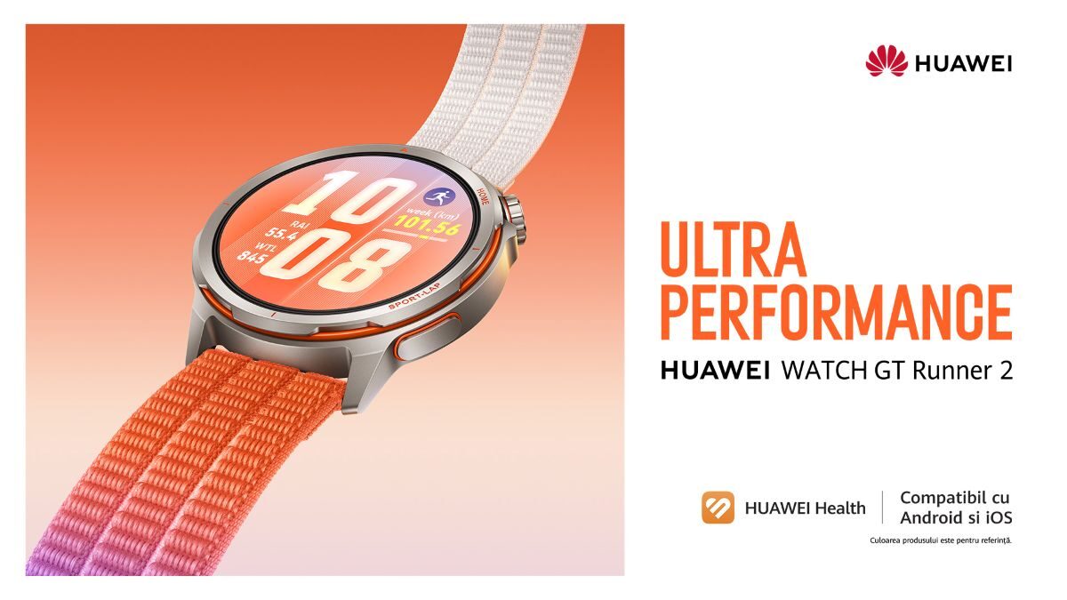 HUAWEI WATCH GT Runner 2: Alergînd cu date științifice! Performanță și precizie