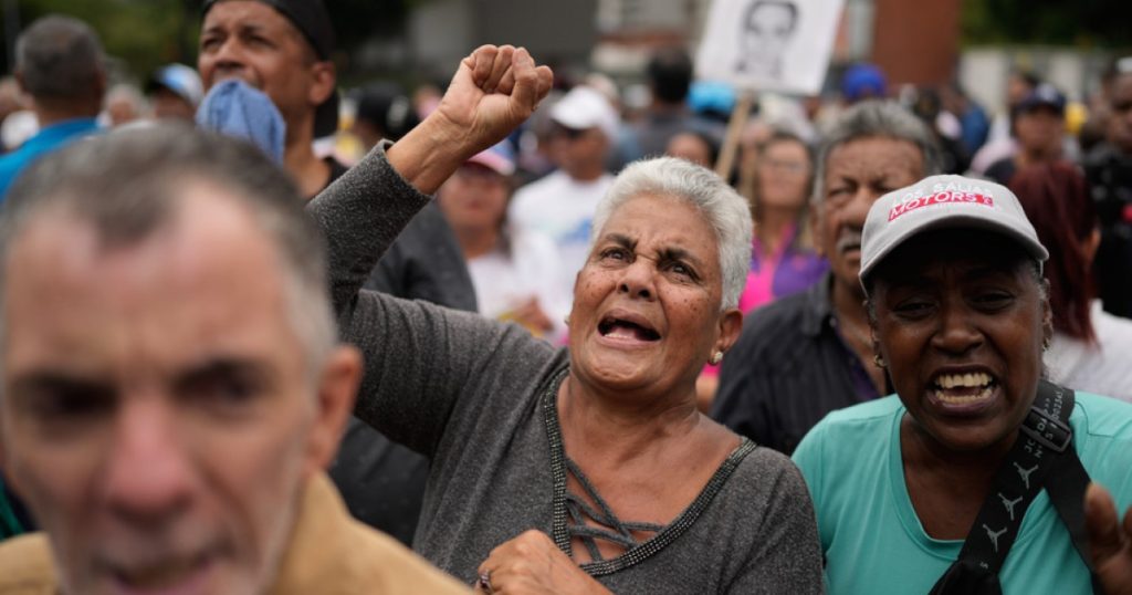 Protest la Caracas: Venezuelenii, mulțumiți de SUA, cer mai mult