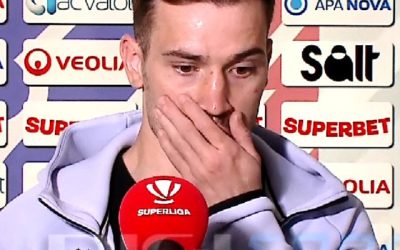 Darius Olaru s-a emoționat până la lacrimi în timpul meciului FC Botoșani – FCSB, scor 3-2 Jocul dintre FC Botoșani și FCSB, disputat joi seara în Liga I, a fost martorul unui moment neașteptat