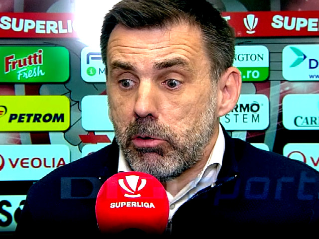 Kopic, fără menajamente după Dinamo – CFR Cluj: „A spus-o clar!”