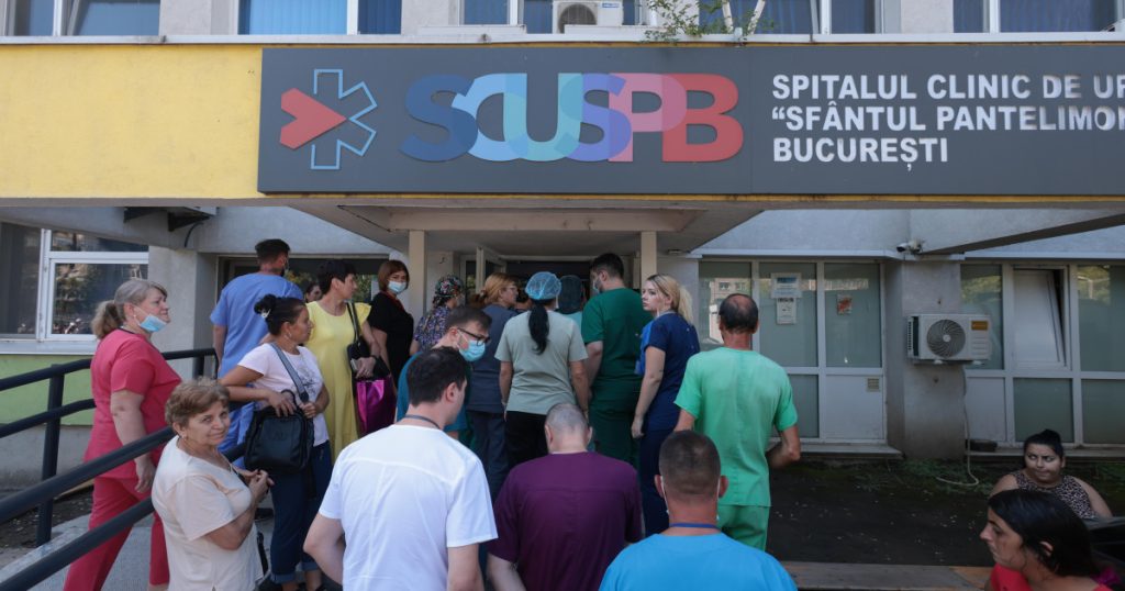 Bărbat arestat după ce a furat din instalația de oxigen a Spitalului Pantelimon