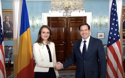 Cooperare puternică: Ministra de Externe, discuții cu MARCO RUBIO despre apărare