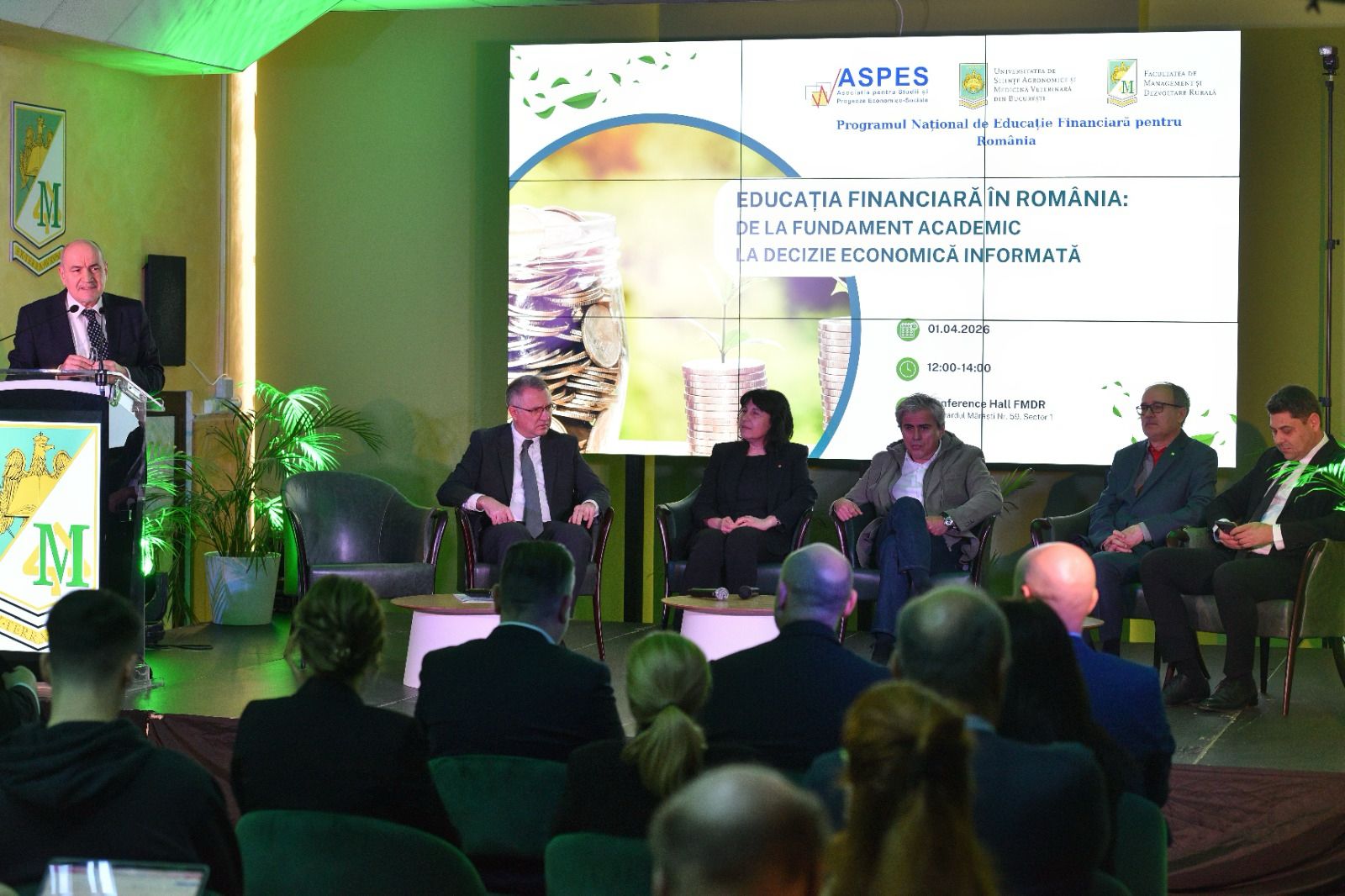 Programul de Educație Financiară vine la USAMV, în România