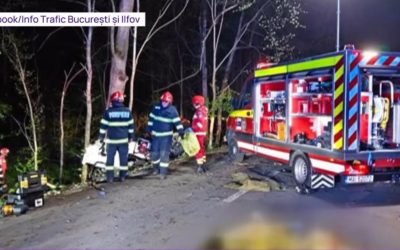 Accidentul tragic de la Ciolpani: Imagini ȘOCANTE de la camera de bord