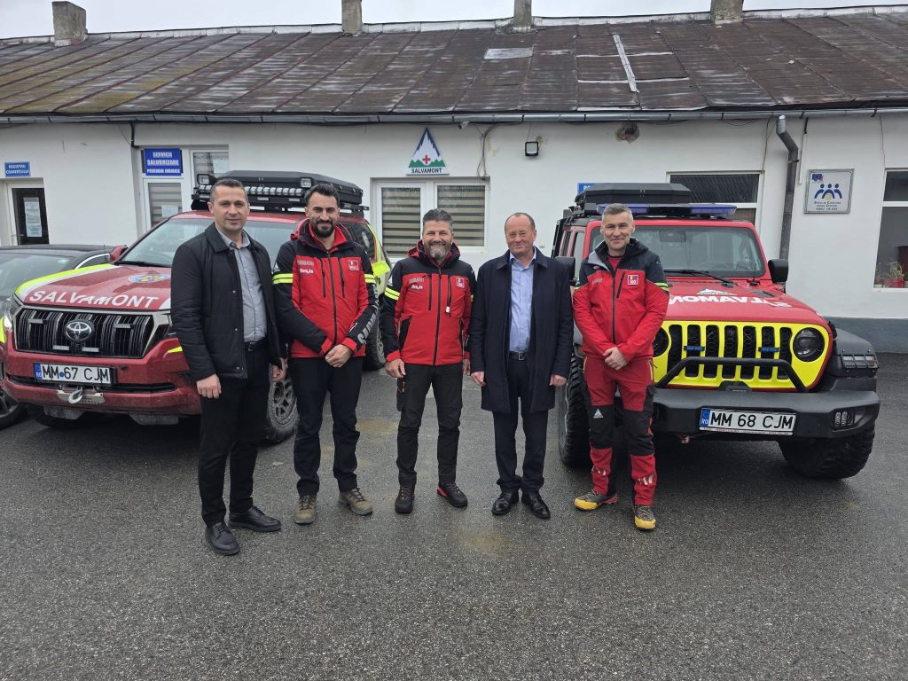 Nouă bază Salvamont Maramureș la Vișeu de Sus: Intervenții mai rapide