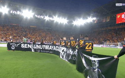 Galatasaray, omagiu emoționant pentru Mircea Lucescu pe teren (foto, video)