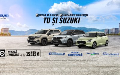 10 motive să adori SUZUKI: 10 ani de drumuri alături de tehnologia hibridă!