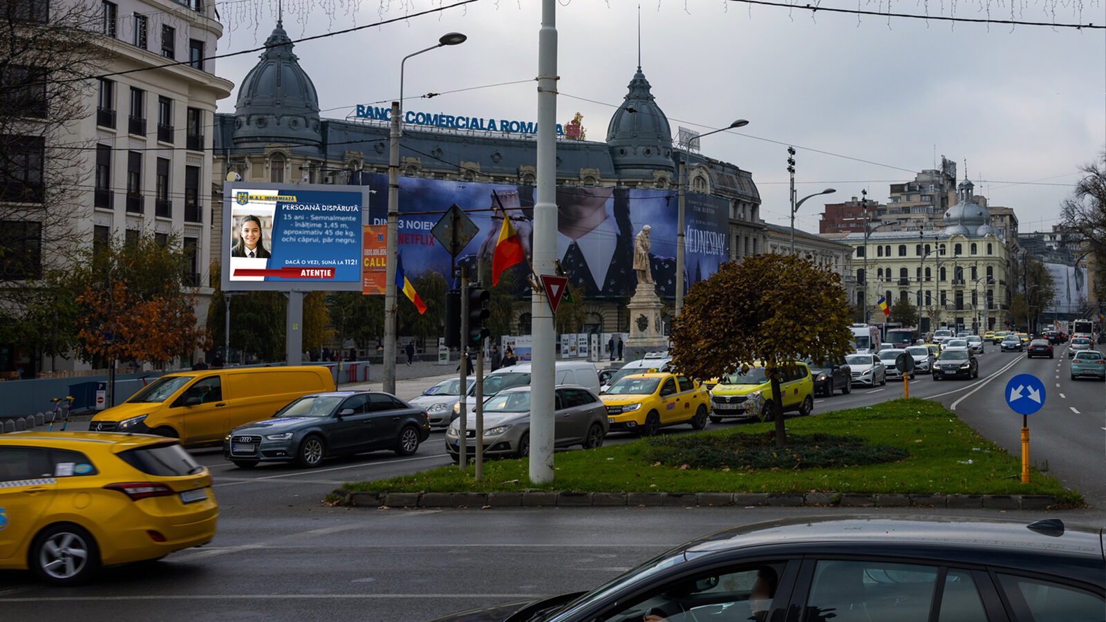 Alertă RO-ALERT pe străzi: Mesaje de urgență apar pe ecrane, parteneriat MAI-IGSU-Phoenix