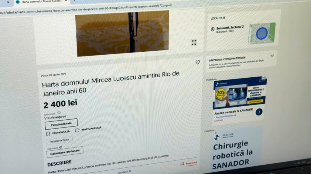 Lucescu, autografe vândute pe net cu mii de lei