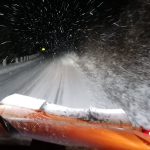 Șoselele din Vâlcea, blocate de zăpadă: DN7A, deszăpezit urgent