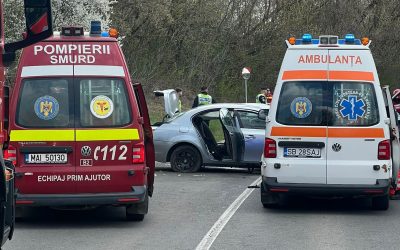 Accident GRAV lângă Mediaș: Planul Roșu activat, 6 răniți
