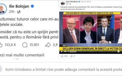 Bolojan dezbate liber, Grindeanu blochează comentariile, scandalul continuă