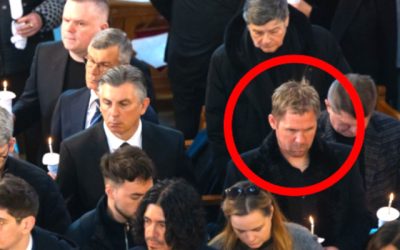 Apariția misterioasă la înmormântarea lui Mircea Lucescu: Cine era, de fapt?