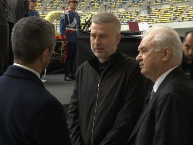 Răzvan Lucescu, gest emoționant la funeraliile lui Mircea Lucescu: ce le-a spus Anghel și Edi Iordănescu