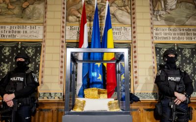 Coiful de la Coțofenești, din nou acasă: Brățările dacice s-au întors. România plătește