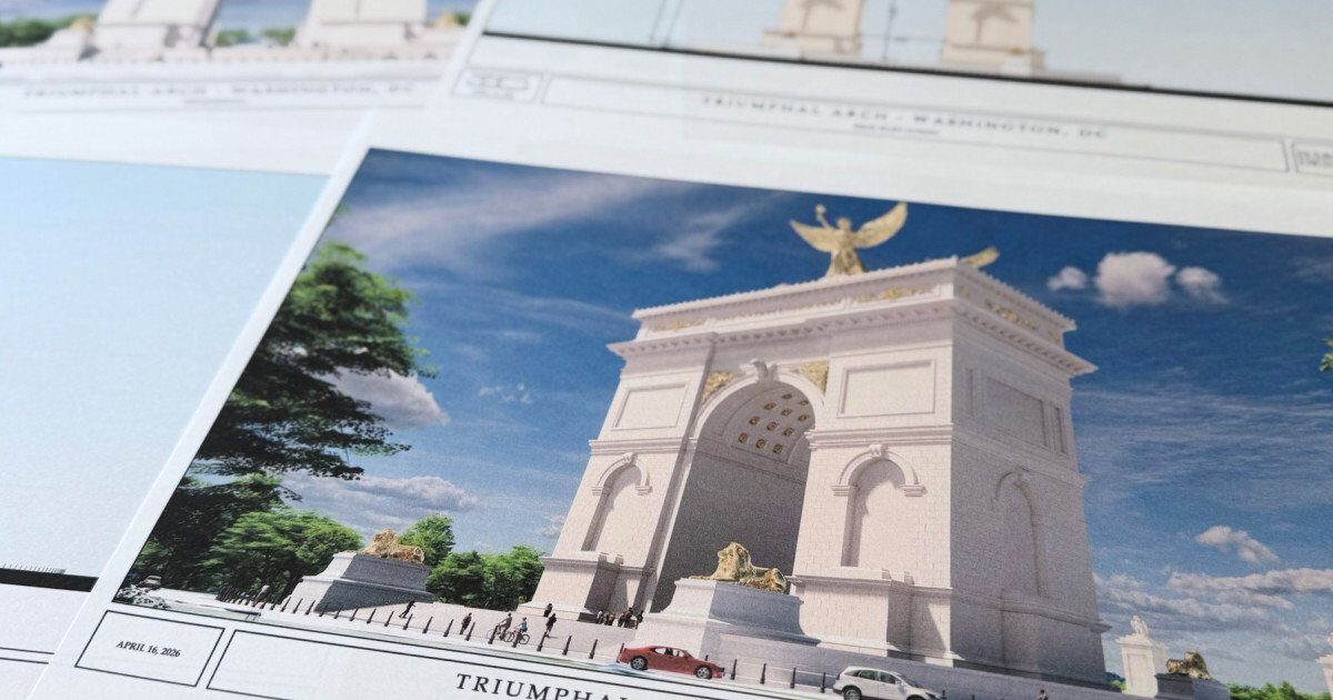 Arc de triumf colosal: Donald Trump vrea un monument mai înalt decât cel din București