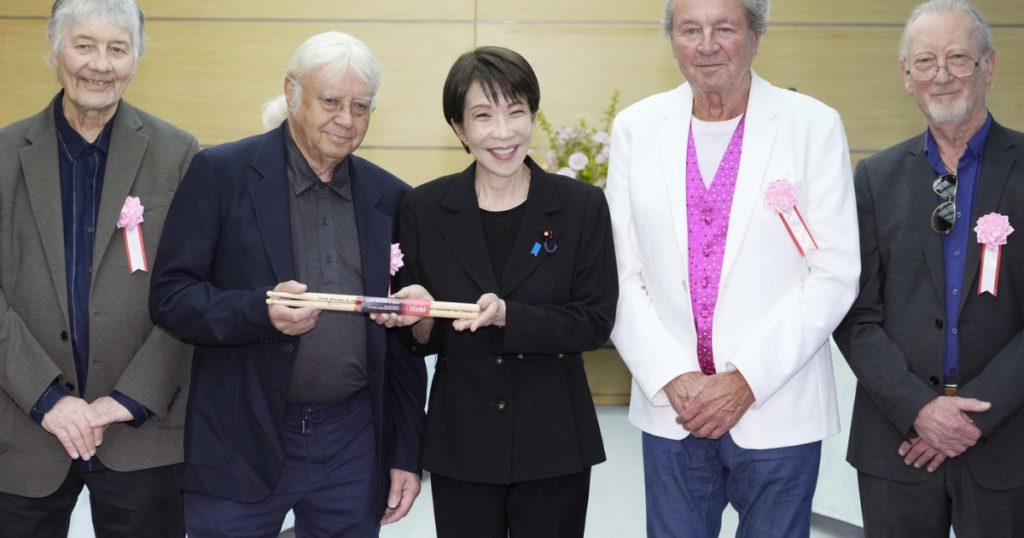 Deep Purple, vizită-surpriză la premierul japonez Sanae Takaichi: „Sunteți zeii mei”