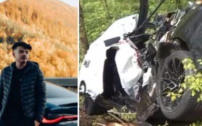 Accident cumplit în pădurea Snagov: David și Mihai, doi tineri de 20 de ani, mor