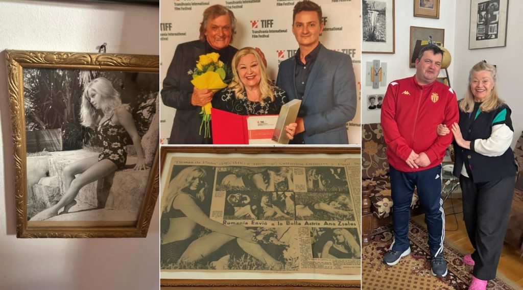 Anna Szeles, fosta soție a lui Piersic: Nicu Ceaușescu și Florin, rivali pentru inima ei