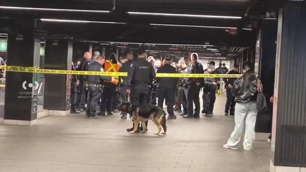 Atac cu maceta în NY: Trei răniți în metrou, agresorul împușcat de poliție