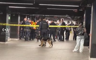 Atac cu maceta în NY: Trei răniți în metrou, agresorul împușcat de poliție