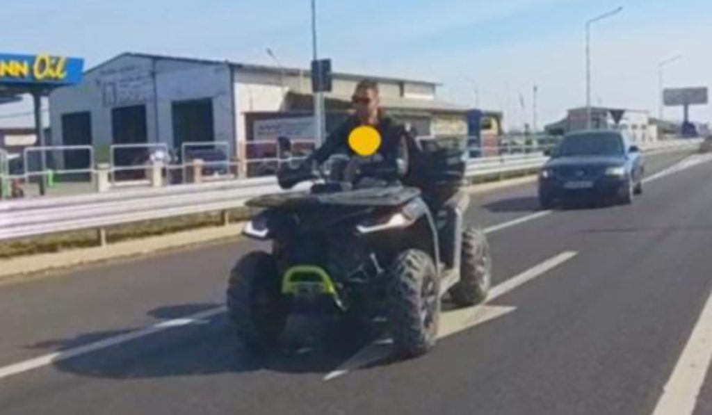 Bărbat, cu copil pe ATV, RISCĂ viața: Poliția reacționează în zona Oșorhei-Oradea