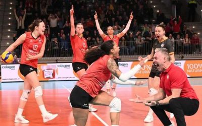 Blaj a învins Voluntari în finala Diviziei A la volei feminin