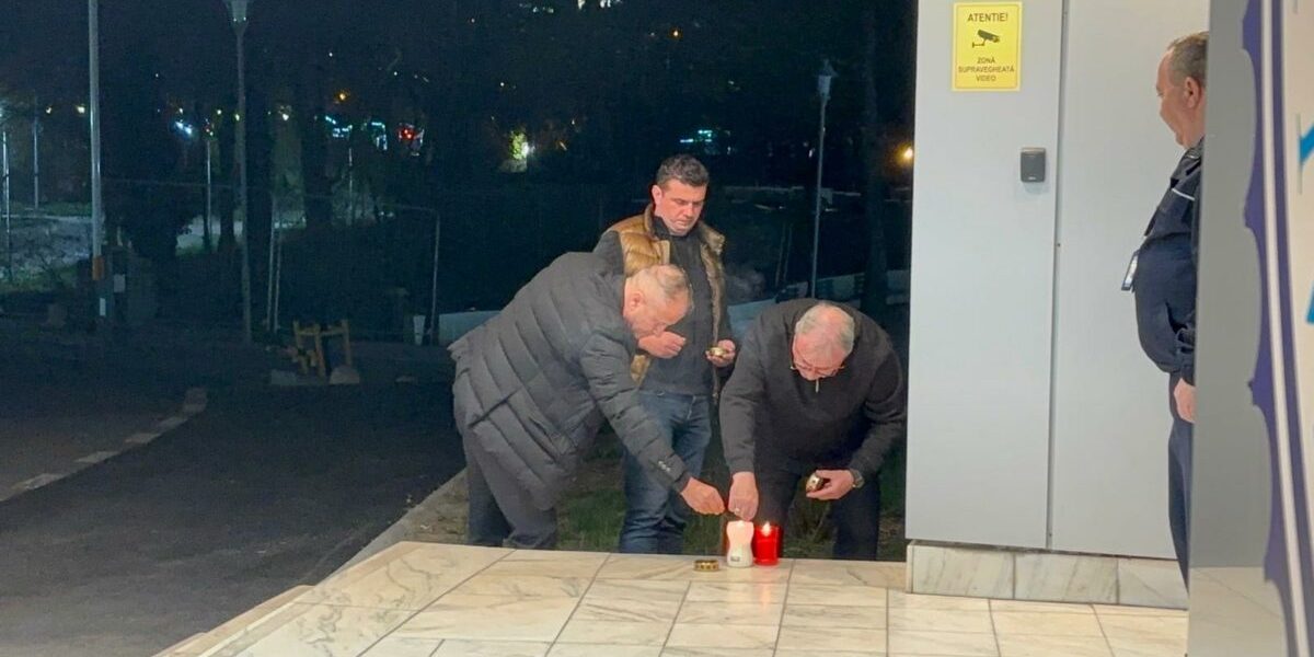 Candele pentru Mircea Lucescu: Omagiu emoționant la Spitalul Universitar din București
