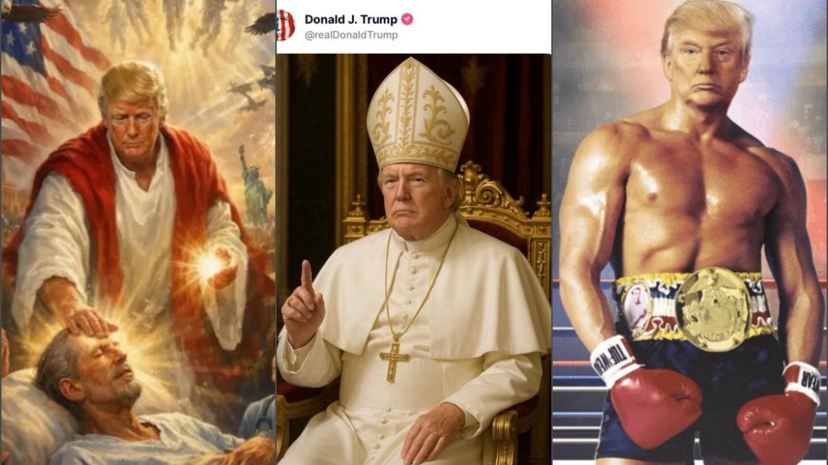 Meme-uri deepfake cu Donald Trump: De la Isus la Darth Vader. Legătura cu MAGA, conform CNN