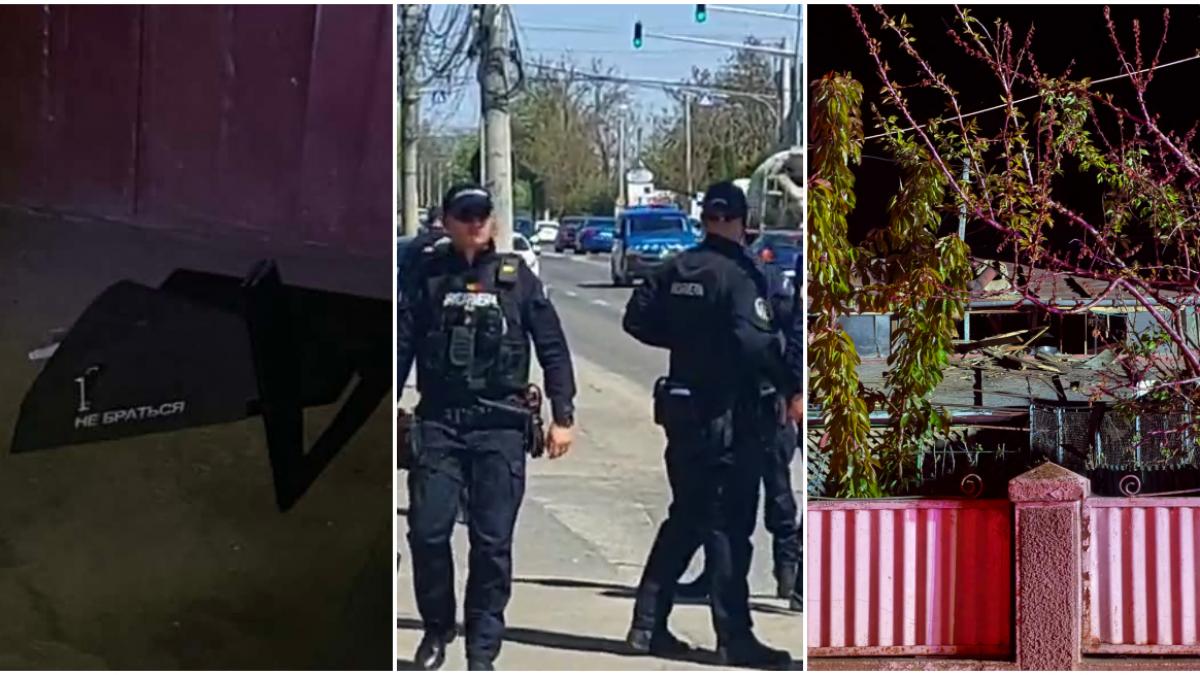 Dronă explozivă prăbușită la Galați, alta în Tulcea, lângă o fermă