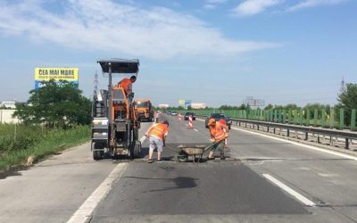 A2, blocată joi: Reparații urgente pe Autostrada Soarelui, la Drajna