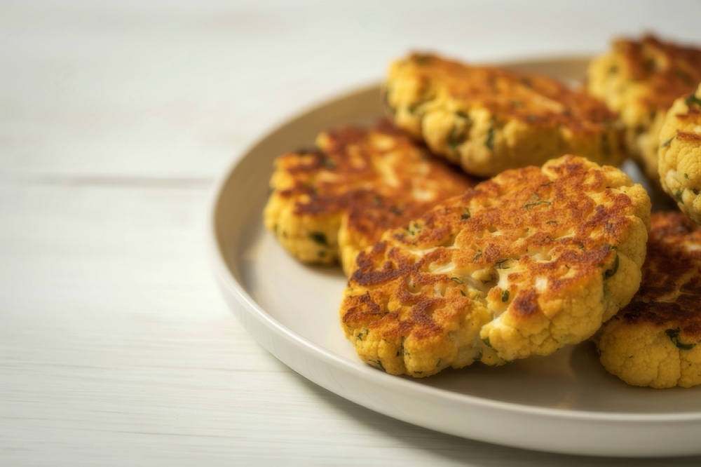 Cea mai bună conopidă pane de post: crocantă la exterior, moale în interior