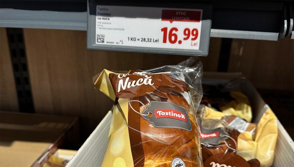 Dezvăluiri uluitoare: Ce conțin cozonacii LIDL de 16.99 lei? Sunt sănătoși?