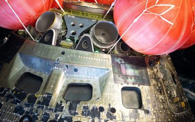 Orion, capsula NASA arsă de viu: A suportat focul la peste 2.000 grade C