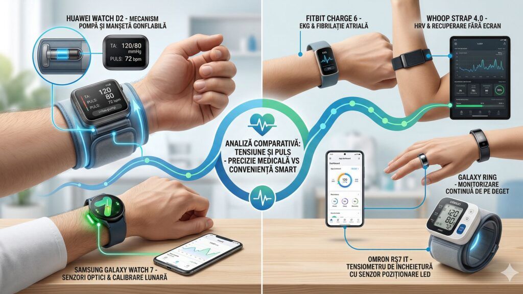Monitorizarea medicală 2026: Tensiune și puls, analiza pentru precizie