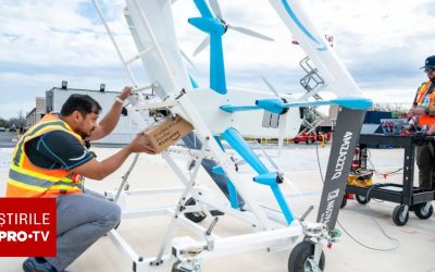 Revoltă online: Dronele AMAZON livrează colete sparte. România, în dezbatere