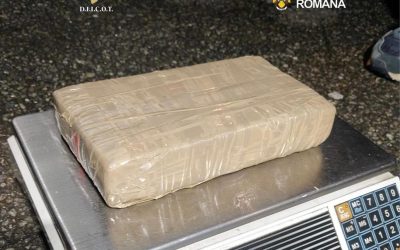 Cetățean turc, arestat în România cu 30 kg de cocaină la bord