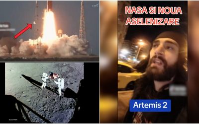 Pământul plat și AI: Misiunea Artemis 2, ținta conspiraționiștilor online