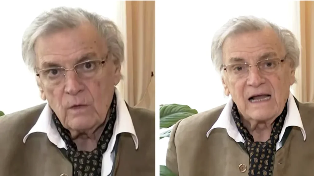 Florin Piersic, imaginea-șoc la 90 de ani: Actorul, cu baston și slăbit