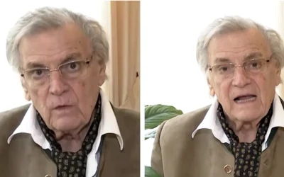 Florin Piersic, imaginea-șoc la 90 de ani: Actorul, cu baston și slăbit