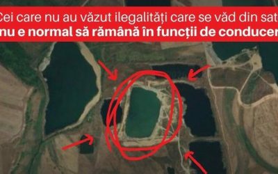 Balaștieră ILEGALĂ în Olt: Crater de 5 hectare, săpat FĂRĂ acte în 4 ani