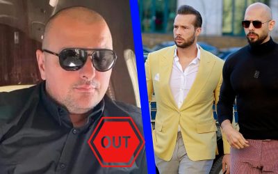 Frații Tate, scandal total: Au dat afară fostul agent de pază