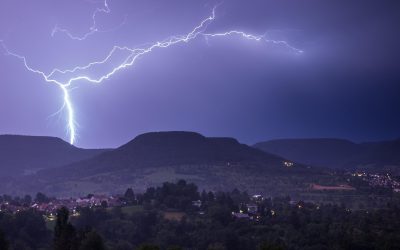 Bulgar fulgerat mortal pe munte