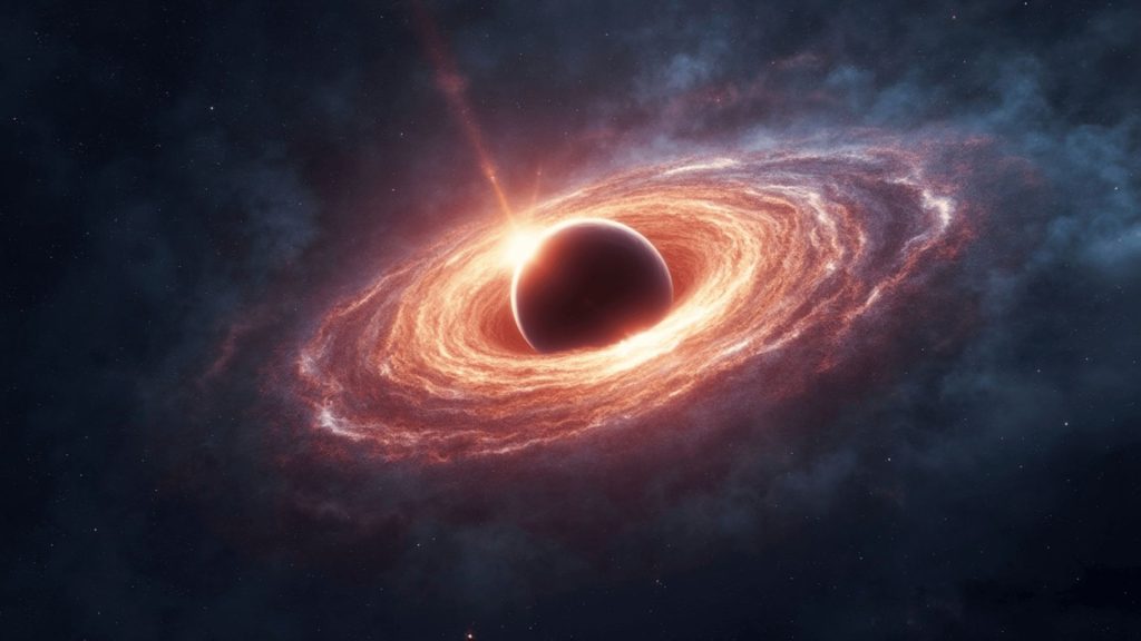 Gaura neagră cosmică, trezire ȘOC după 100 de milioane de ani