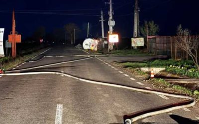 Un accident rutier grav, urmat de evacuarea în masă a locuitorilor din comuna Ciorani, a perturbat traficul și a creat o situație de urgență locală