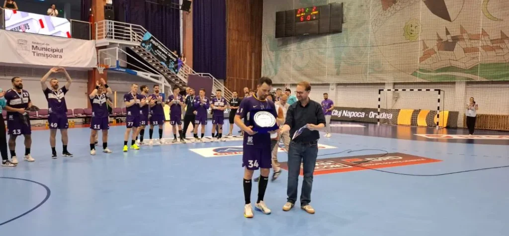 Fritz, Lațcău și Romocean, huiduiți la finala Cupei României de handbal din Timișoara